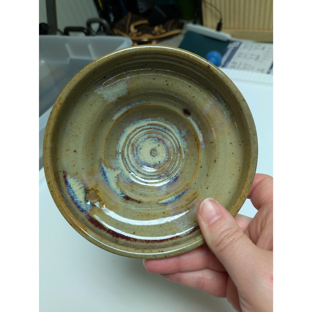 Cottagecore Artisan Pottery Trinket Dish Bowl Grannycore
